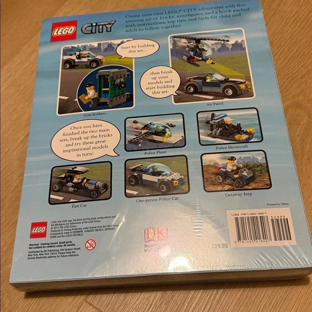 Lego city build an adventure set new in sealed box